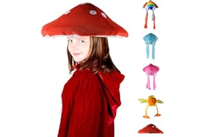 ISAKEN Kapelusz z motywem morza zwierzęcego kapelusza na Halloween, na imprezę, zabawny kapelusz ośmiornicy, kapelusz Cosplay, nakrycie głowy, wielokolorowy, fantazyjny kostium, kapelusz na Halloween,