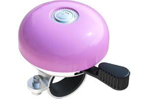 Greallthy Timbre Bicicleta Campana de Bicicleta Retro y Robusta, con Sonido Claro y prolongado, antióxido e Impermeable, Adecuada para manijas de 22,2 a 28,6 mm.