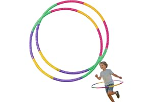 2 stycken rockring barn avtagbara hullahub ringar diameter 58 cm 100 g hoola ring för utomhussporter och bantning