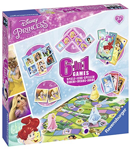 Preisvergleich Produktbild Ravensburger Spiele 6-in-1 Disney Prinzessinnen - 21287