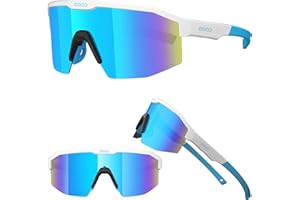 ER00 Eazyrun Kids Youth Polarised Sports Sunglasses Women Men, Cricket Pickleball Rounders Baseball Cycling Running Outdoor Hiking Skiing