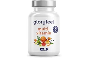 GLORYFEEL Multivitamins & Minerals - 450 Vitamin Tablets (15 Months Supply) - High Dose Multivitamin for Men & Women - Immunity Supplements with All Essential Active Vitamins and Minerals A-Z
