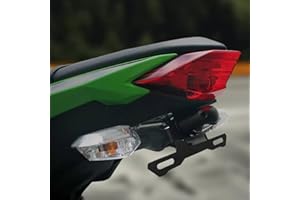 Motoaggrandize Tail Tidy | Fender Eliminator For Kawasaki Ninja 300 | Colour: Black