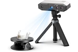 Revopoint MINI 2 Scanner 3D pour Impression 3D, Précision Jusqu'à 0,02 mm, Scan Rapide à 16 ips, Scanner 3D Portable à Scan Couleur pour Dentisterie, Advanced