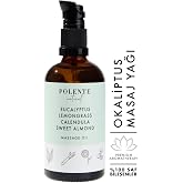 Polente Natural - Okaliptus &amp; Limonotu Rahatlatıcı Masaj Yağı (100 ml)
