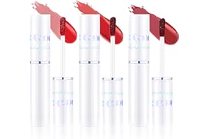 Prreal 3 pezzi Peel Off Lip Stain, Lip Liner Stain, Waterproof, Non-sticky and Transfer-proof Lip Liner Stain Peel Off, Super Pigmented Tattoo Lip Tint Stain (01+03+05)