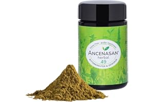 ANCENASAN herbal (40g) | 49-Bitterkräuter-Pulver | Mit natürlichen Bitterstoffen | Vegan Glutenfrei | Made in Germany