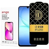 Engo Samsung Galaxy A17 İle Uyumlu Ekran Koruyucu Antistatik 9h Temperli Kırılmaz Cam, Toz Tutmayan Parmak İzi &Ouml;nleyici, 5d T