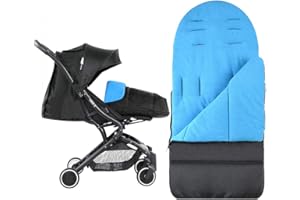 GOLDGE Coprigambe Universale Sacco Nanna Passeggino Allegato Mat Piede 3 in 1 Staccabile Confortevole Caldo Toe Copertura Bambino Carrello Coton