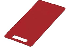 Kesper Tagliere in plastica, 29 x 19,5 x 0,5 cm, rosso
