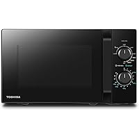 Toshiba MW2-MG20PF(BK)/GE Mikrowellenherd 800 W mit knuspriger Grill- & Kombigarfunktion, 5 Leistungsstufen, 1000 W Grillleis