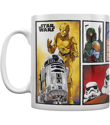 Star Wars Tazza BB-8 Pride Rainbow Design - 325ml, Prodotto Ufficiale In Confezione Regalo