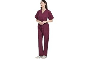 MISEMIYA - Uniformi Unisex Set Camice – Uniforme Medica con Maglia e Pantaloni Uniformi Mediche Camice Uniformi sanitarie - Ref.6801-6802