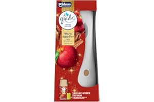 Glade Automatic Spray Diffusore + Ricarica, Profumatore per Ambienti, Edizione Limitata, fragranza Warm Apple Pie, Confezione da 1 base e 1 ricarica