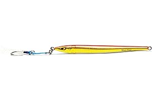 Mustad Moon Riser Gabarit Vertical, conçu pour Les amberjacks, Les queues Jaunes, Les thons à Dents de Chien et Plus Encore, 4 Poids et 9 Couleurs au Choix