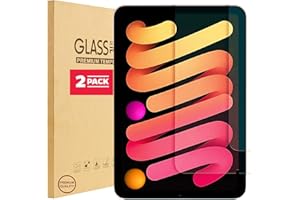 REVIVEDEALS PROTech 2 Pack Screen Protector Tempered Glass For Apple iPad Air 1 Air 2 9.7 2013/2015 1st and 2nd Generation