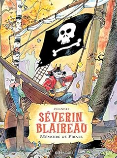 jaquette livre Séverin Blaireau : Tome 1, Mémoire de pirate