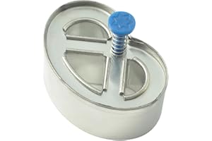 Patisse 10187 Galletas, Cortador de Pretzel, 6 cm, Acero Inoxidable, Multicolor, 2 3/8-Inch