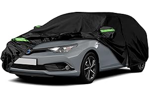 JUDANNA Funda Coche Reemplazo para 2007-2018 Toyota Auris E150 E180, Funda para Coche Exterior Cubre Coches Impermeable Transpirabl Coberturas Completas protección de Nieve, Lluvia, Polvo