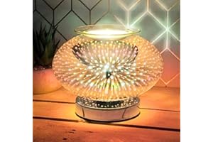 L&P Round Desire Aroma 3D Touch Lamp Oil Wax Melt Fragrance Burner Electric Lamp