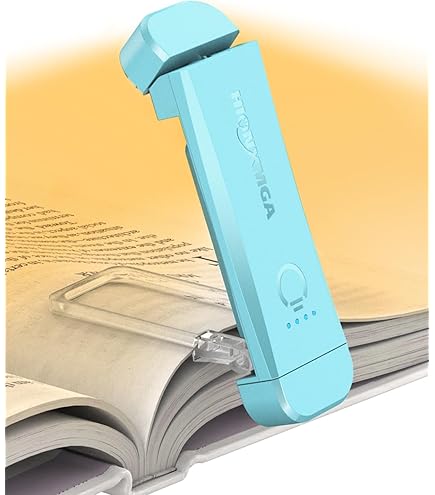 The Home Fusion Company Lampada Da Lettura Flessibile LED - Pieghevole Con Supporto Per Telefono