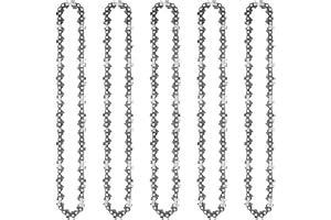 Joycabin 5 stycken sågkedjor 30 cm (12 tum) med 45TG 3/8 tum LP