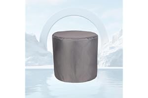 ATYUJKB Outdoor Abdeckplane Gartenmöbel Schutzhülle Wasserdicht 80x80cm, 420D Gartenmöbel Abdeckung Wasserdicht Rund, Wasserdicht Tischabdeckungen, Universal Abdeckhaube für Gartenmöbel