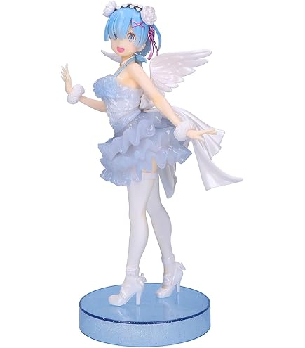 Figura Banpresto RE:Zero - Rem - EXQ 21cm - Statuetta Collezionabile - 3