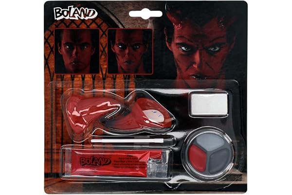 Boland Kit maquillage maquillage Diable (Devil) Taglia Unica rouge,Rouge,Taille unique