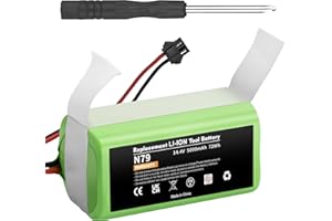 5000mAh Ersatzakku für Eufy RoboVac G10 G20 G30 G35 G40 Hybrid, für RoboVac 11 11S MAX 12 15C 15C 15T Max 25C Max 30 30C 35C für Deebot N79 N79S DN622 für Tesvor X500 Akku