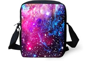 Binienty Kinder Messenger Bag Kleine Crossbody Schulter Handtaschen für Reise Schule Wandern
