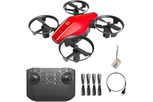 Tiardey Mini Drone de rotación de alta velocidad con modo sin cabeza con giro 3D RC Drone Quadcopter con Throw to Go