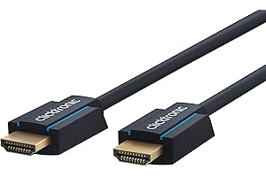 Clicktronic Kabel Premium High Speed HDMI na HDMI 2.0 z Ethernet - 4K 60 Hz Ultra HD 18 Gbps - Dolby Vision HDR 3D HDMI ARC kabel do soundbara, telewizora PS5, PS4 Xbox, monitora, Nintendo Switch 5 m