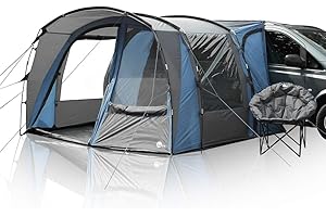 YOUR GEAR yourGEAR auvent de Bus Rimini 300 Tente de Voyage pour Bus & Van INCL. Tapis de Sol Tente Tunnel autoportante étanche 5000 mm