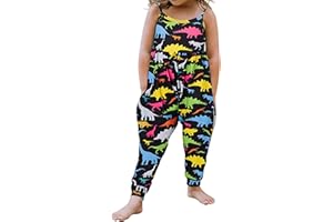 CHICTRY Girls Romper Bohemia Print Jumpsuit Baggy Playsuit Strap Harem Pants Overalls One Piece Bodysuit Casual Outfit