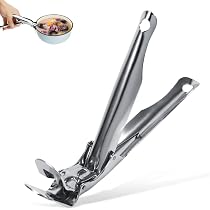 Pinza Antiscottatura 2 In 1 Per Ciotole E Piatti Caldi, In Silicone, Con Chiusura E Gancio, Utensile Da Cucina - 2
