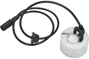 JENNGAOO Mini Fabricante de Neblina, Atomizador de Niebla de 24V, Humidificador de Aire, Nebulizador sin Luz para Fuente de Agua, Estanque, Rocalla, Pecera, Jarrón, Baño para Pájaros