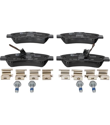 Jeu De Plaquettes De Frein ATE - Référence 13046048072, Compatible Fiat Ducato, Peugeot Boxer, Citroën Jumper (2006-)