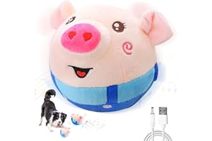 71Nmly Juguete de Peluche para Mascotas con Movimiento Activo Juguete de Peluche,Juguete de Peluche para Cerdos,Juguete Interactivo parlante Juguete Interactivo para Perros