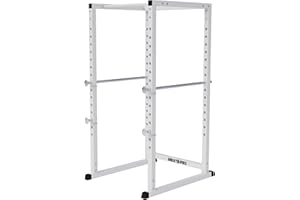 ‎GORILLA SPORTS GORILLA SPORTS® Power Rack - 15-fach Verstellbar, Klimmzugstange, Hantelablage - Power Cage, Squat Rack, Kraftstation für Zuhause, Kraftstation, Fitnessstation, Krafttraining