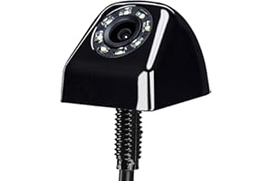 CICMOD HD Retrocamera Impermeabile Telecamera Posteriore Auto Visione Notturna con 8 Luci LED