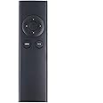 ALLIMITY New Replacement Remote Control fit for Apl tv 1 2 3 A1427 A1469 A1378 A1294 MD199LL/A MC572LL/A MC377LL/A MM4T2AM/A MM4T2ZM/A and Mac Music System (Black)