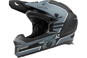 O'NEAL | Casco da Mountain Bike | MTB Downhill | Secondo lo standard di sicurezza EN1078, aperture di ventilazione per il flusso d'aria e il raffreddamento, calotta esterna in ABS | FURY HELMET