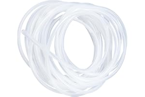 LAVMHAB Silicone Hose 3 mm x 5 mm 10 m Length, Food Grade Hoses, Flexible Hose, Clear Water Air Pipes for Pumping Transfer