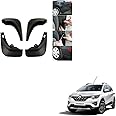 Kozdiko Car O.E Type Mud Guard Flaps Set of 4 Pcs with Screws for Renault Triber