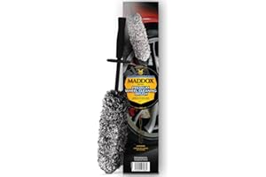 Maddox Detail - Premium Wheel Cleaning Brush | Ideal para Limpieza De Llantas | Cepillo Llantas Coche, Kit Detailing Coche | Cepillo para Lavar Ruedas, Neumaticos