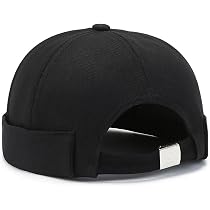 Bonnet Docker Sans Visière - Nylon Léger Imperméable - Réglable 56-60cm - Unisexe