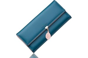 Roulens Monedero para Mujer con RFID, Pequeño y en Formato Corto, Cartera para Mujer, Piel sintética, Monedero pequeño, Cartera para Mujer, el Color es Muy Bonito
