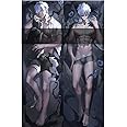 Sonsoke Anime Figure Body Pillow Case Cover Hugging Pillow Pillowcase Stuffed Double-Sided Printed Peach Skin 150 x 50 cm（Gojo Satoru 9）