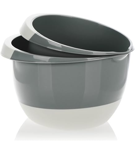 Westmark Ciotola Con Coperchio 1 Litro - Per Frullare E Montare, Design Pratico Bianco/Rosso - Foto 13